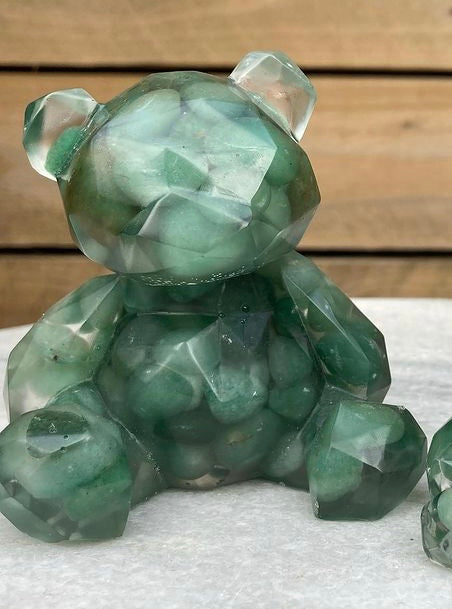 Crystal chip resin Teddy Bears