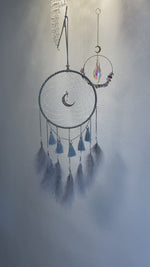 Load and play video in Gallery viewer, Clear quartz Dream Catcher
