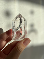 Load image into Gallery viewer, High quality Clear Quartz small chunky towers with rainbows galore
