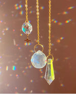 Load image into Gallery viewer, Gorgeous sun 🌞 and moon 🌙 Sun catcher
