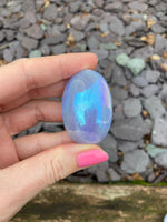 Load image into Gallery viewer, Aura Blue Lace Agate palms 💙✨
