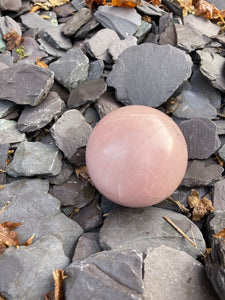 Perfect Large Pink Opal sphere