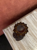 Load image into Gallery viewer, Stand 🤎 Beautiful hand &amp; lotus flower design sphere holder
