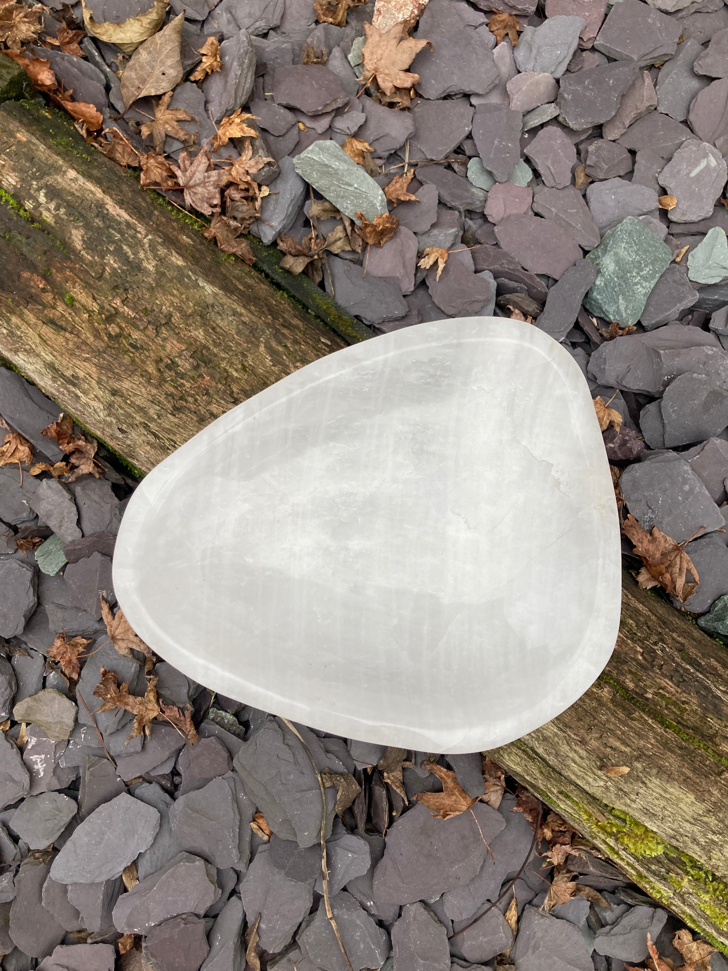 Huge stunning Clear Quartz bowl