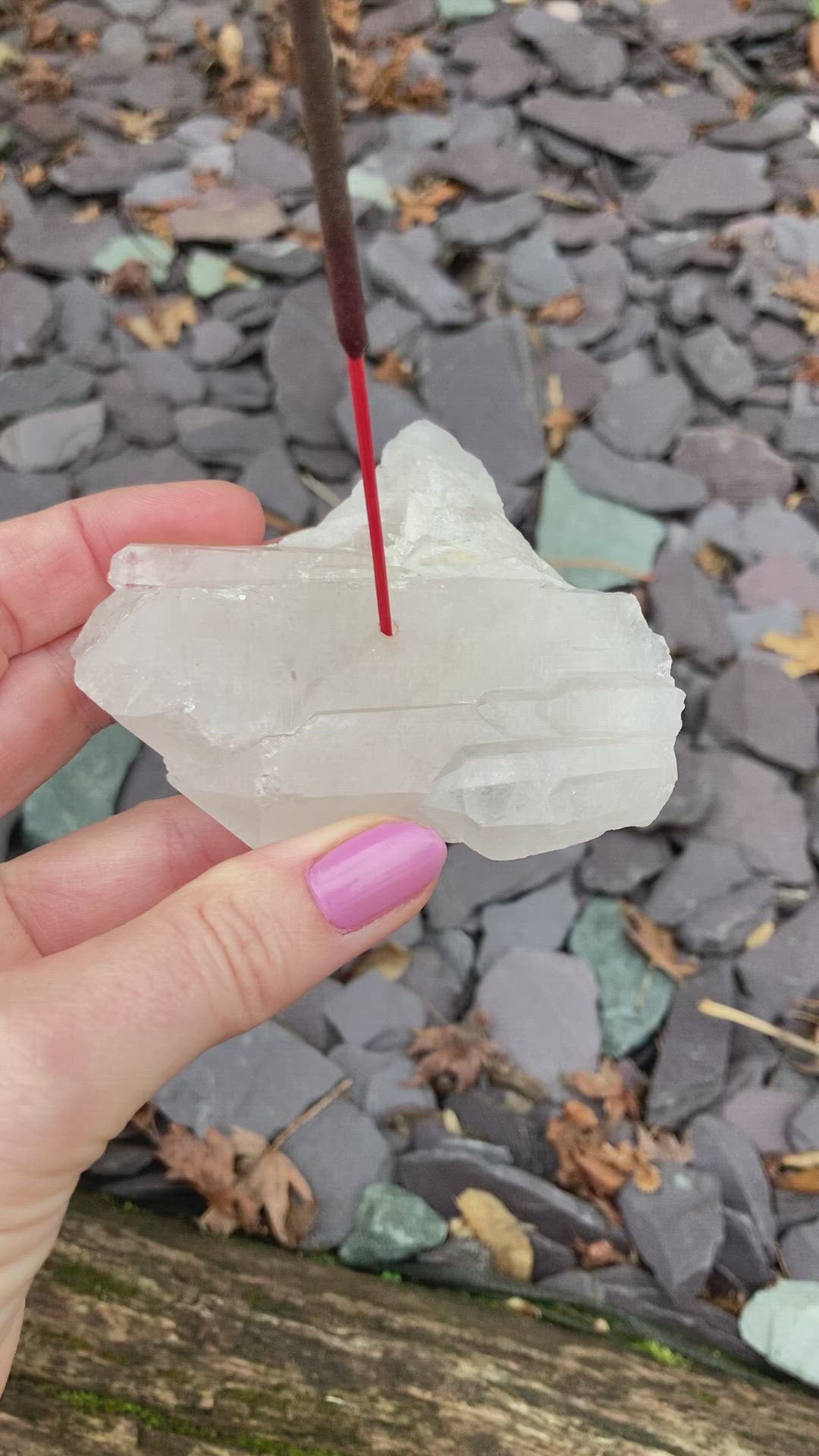 Clear Quartz Incense holders 🤍✨