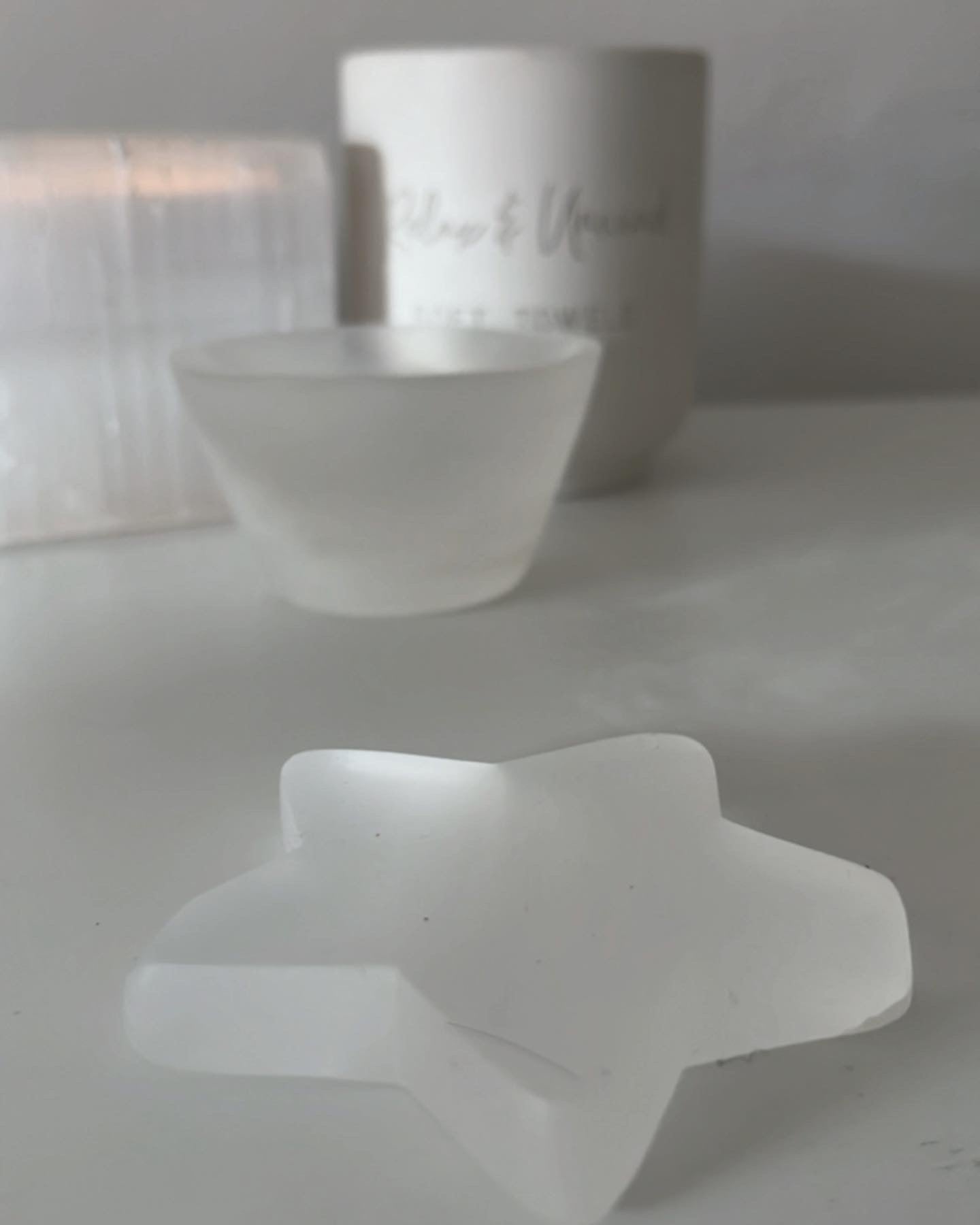 Selenite deluxe charging bowls