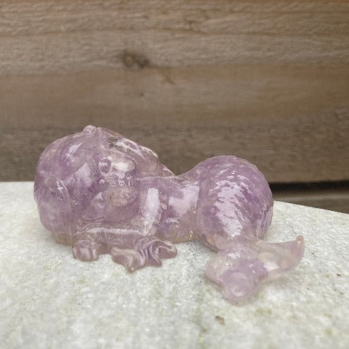 Amethyst chip resin Mermaid