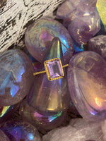 Load image into Gallery viewer, Beautiful Amethyst ring collection
