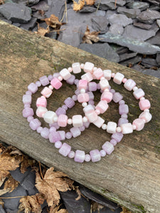 Kunzite 💜 Queens Shell 💖 bracelets