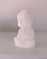 Load image into Gallery viewer, Selenite praying Buddhas
