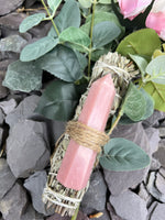 Load image into Gallery viewer, Pink Opal &amp; Sage Bouquet
