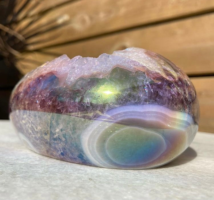 Huge dreamy Amethyst aura heart 💜✨