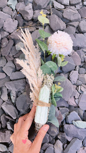 Green Moonstone & Sage Bouquet