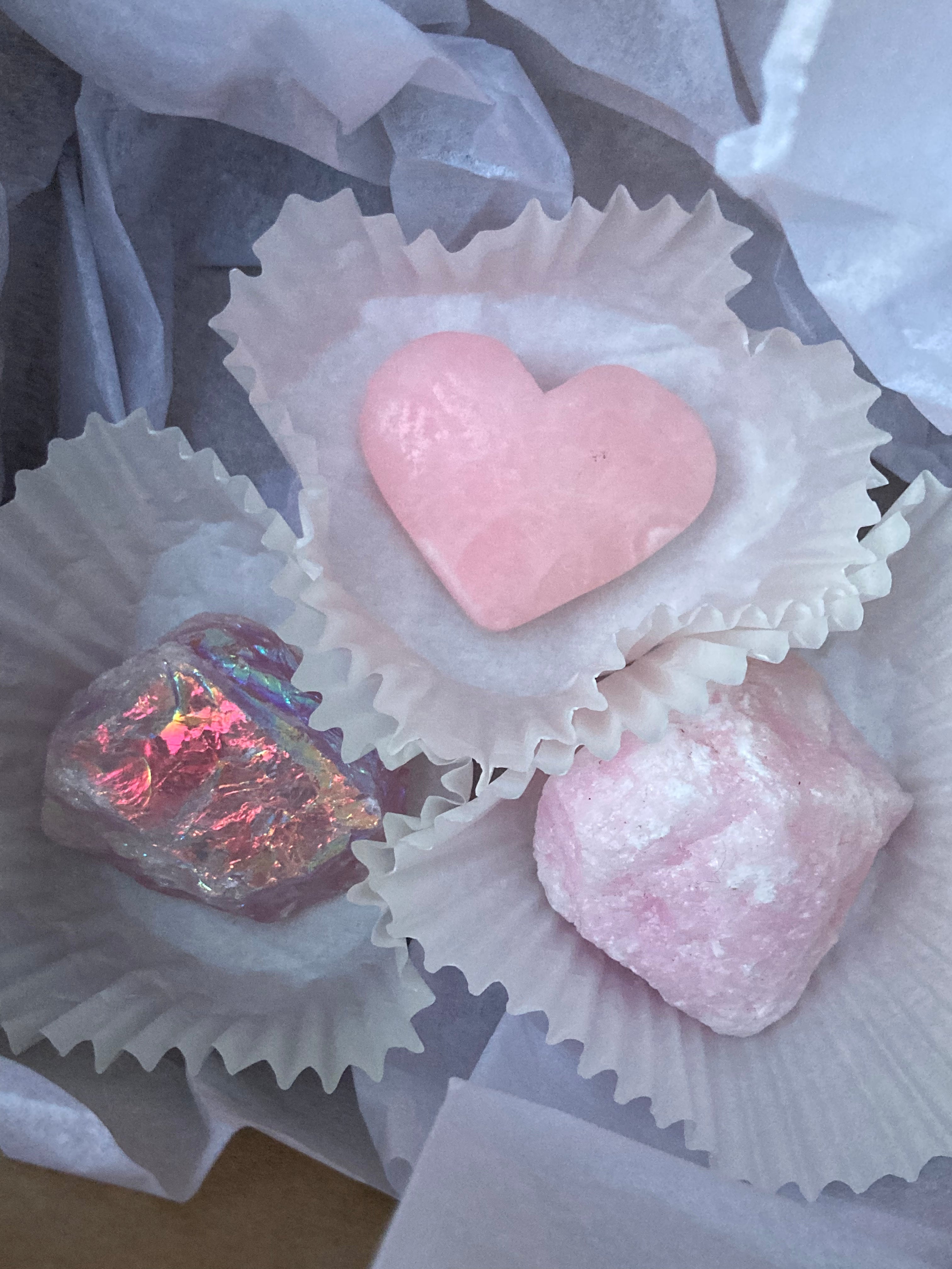 Heart Chakra Collection Crystal Chocolate  box