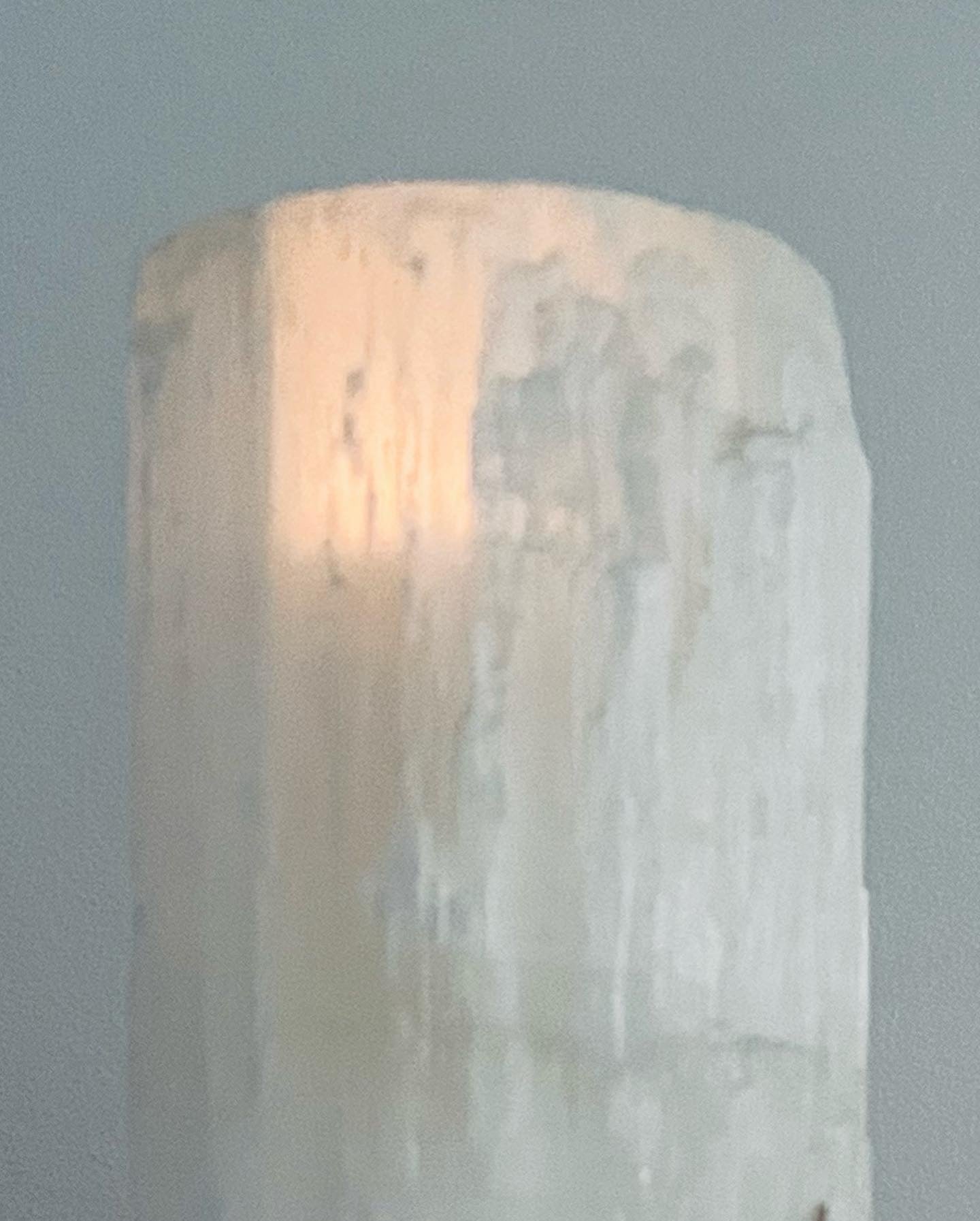 Beautiful Selenite candle tea light holders 🤍✨✨✨