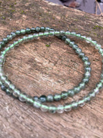 Load image into Gallery viewer, Green Flourite 💚 Prehnite 💚 Green rutile💚 bracelets
