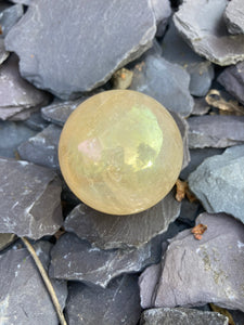 Stunning Honey Calcite spheres 💛✨