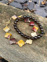 Load image into Gallery viewer, Mookite 🤎 Smokey quartz 🤎 bracelets
