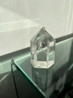 Load image into Gallery viewer, High quality Clear Quartz small chunky towers with rainbows galore
