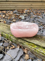 Load image into Gallery viewer, Stunning chunky Rose Quartz bowl
