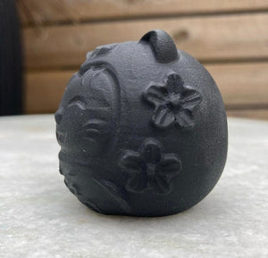 Black Obsidian Waving Lucky cat