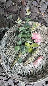 Rose Quartz & Sage Bouquet