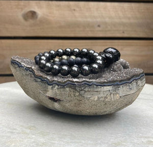 Rare Black Amethyst natural bowl 🖤✨