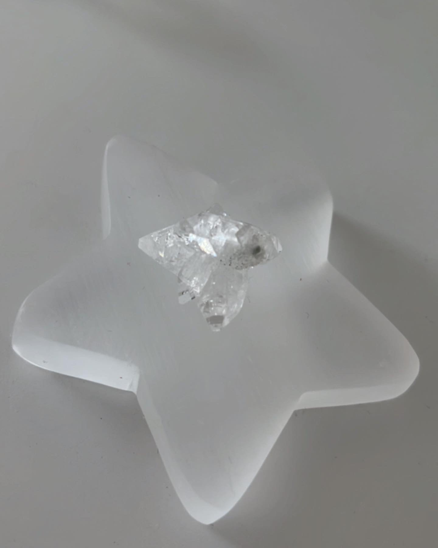 Selenite Star ⭐️ Charging plate