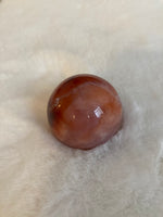 Load image into Gallery viewer, Rare stunning Carnelian Flower agate spheres 🧡
