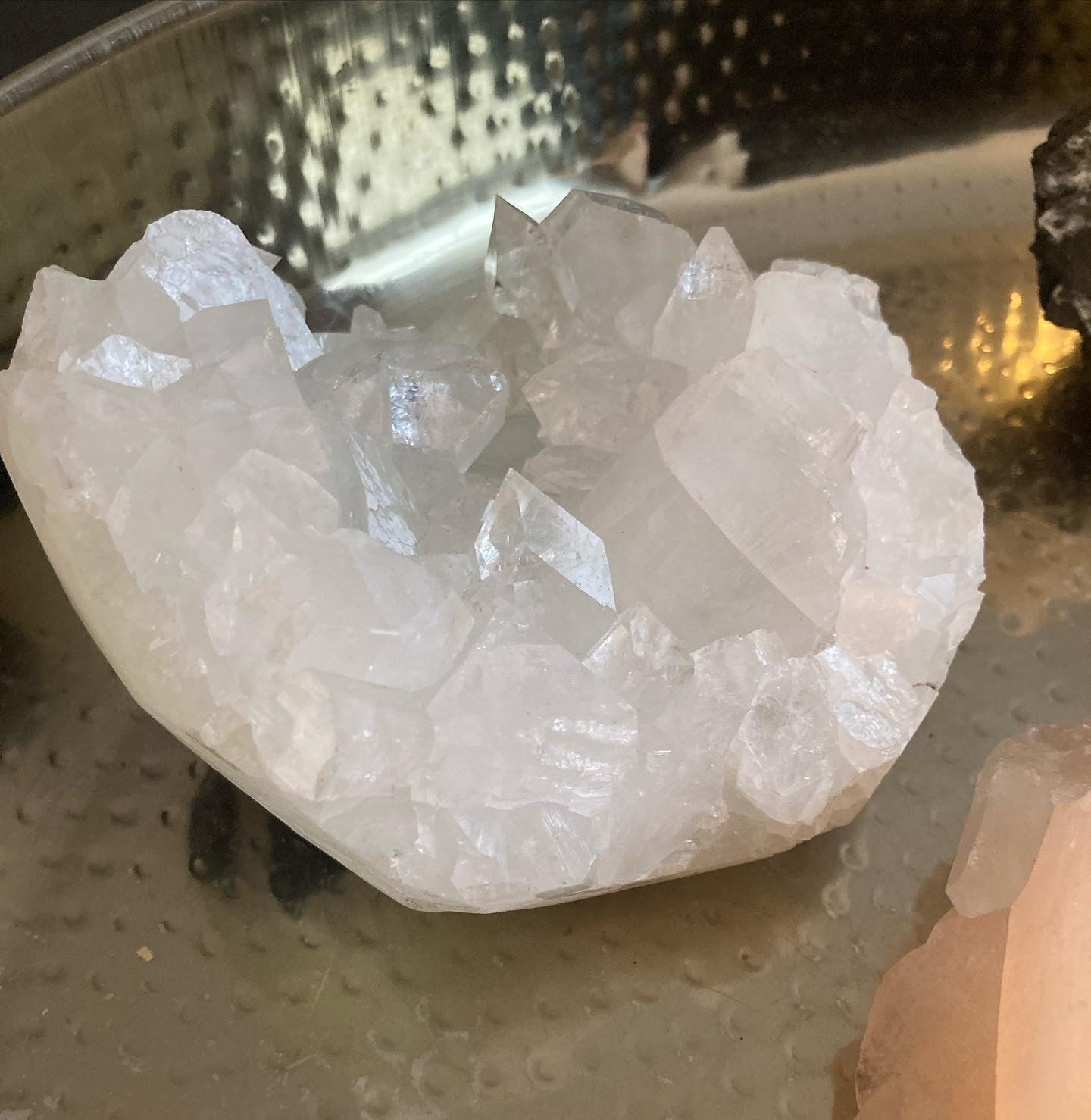 Stunning large Apophyllite clusters 🤍✨