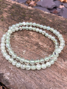 Green Flourite 💚 Prehnite 💚 Green rutile💚 bracelets