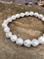 Load image into Gallery viewer, Aura Rose Quartz 💖 Aura Howlite 🤍 bracelets
