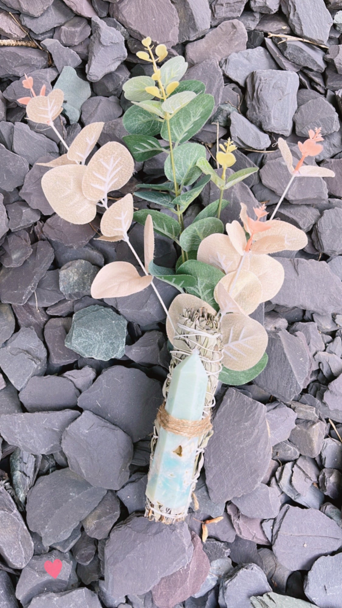 Caribbean Calcite & Sage Bouquet