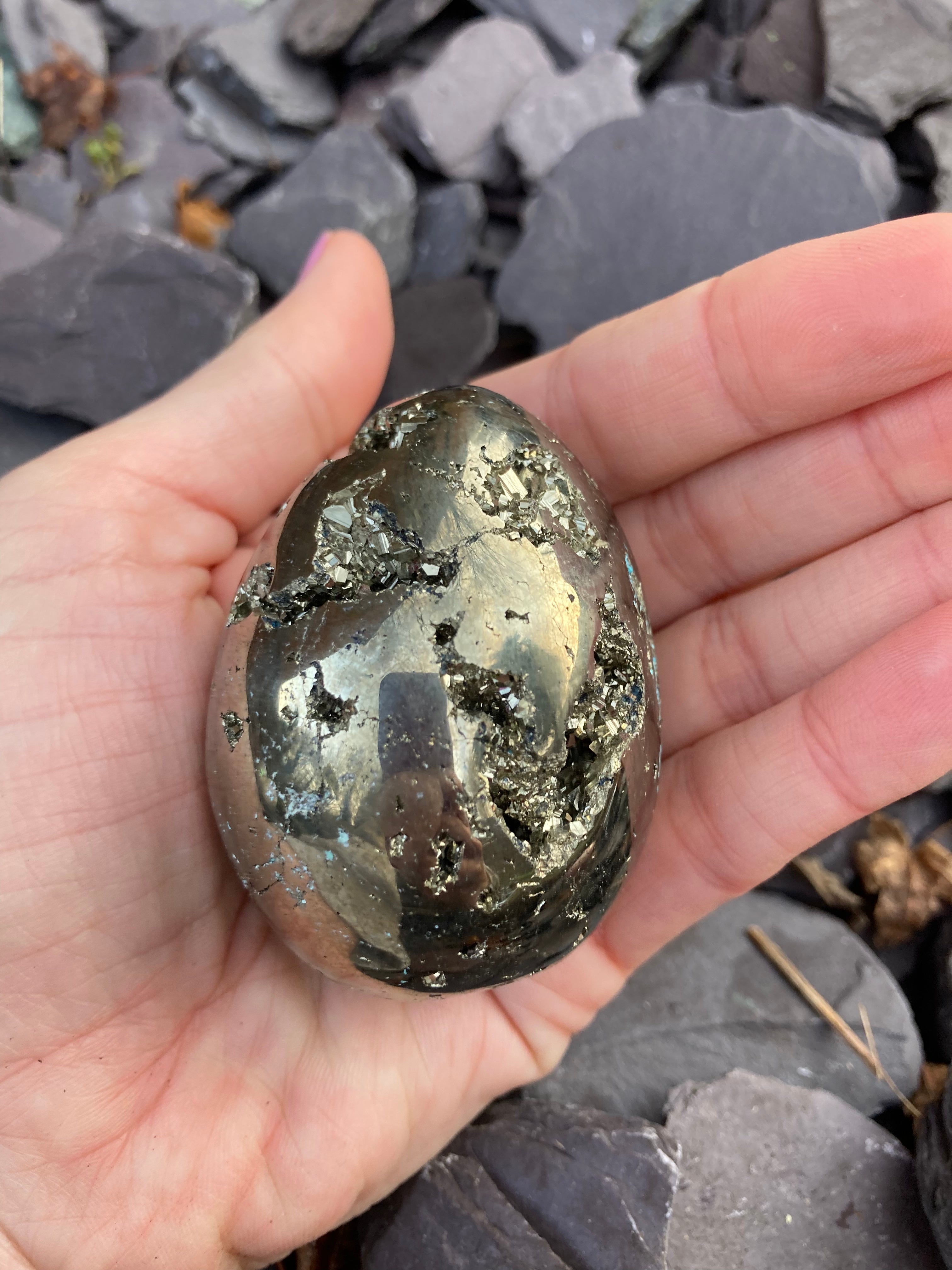 A beautiful collection of crystals Eggs