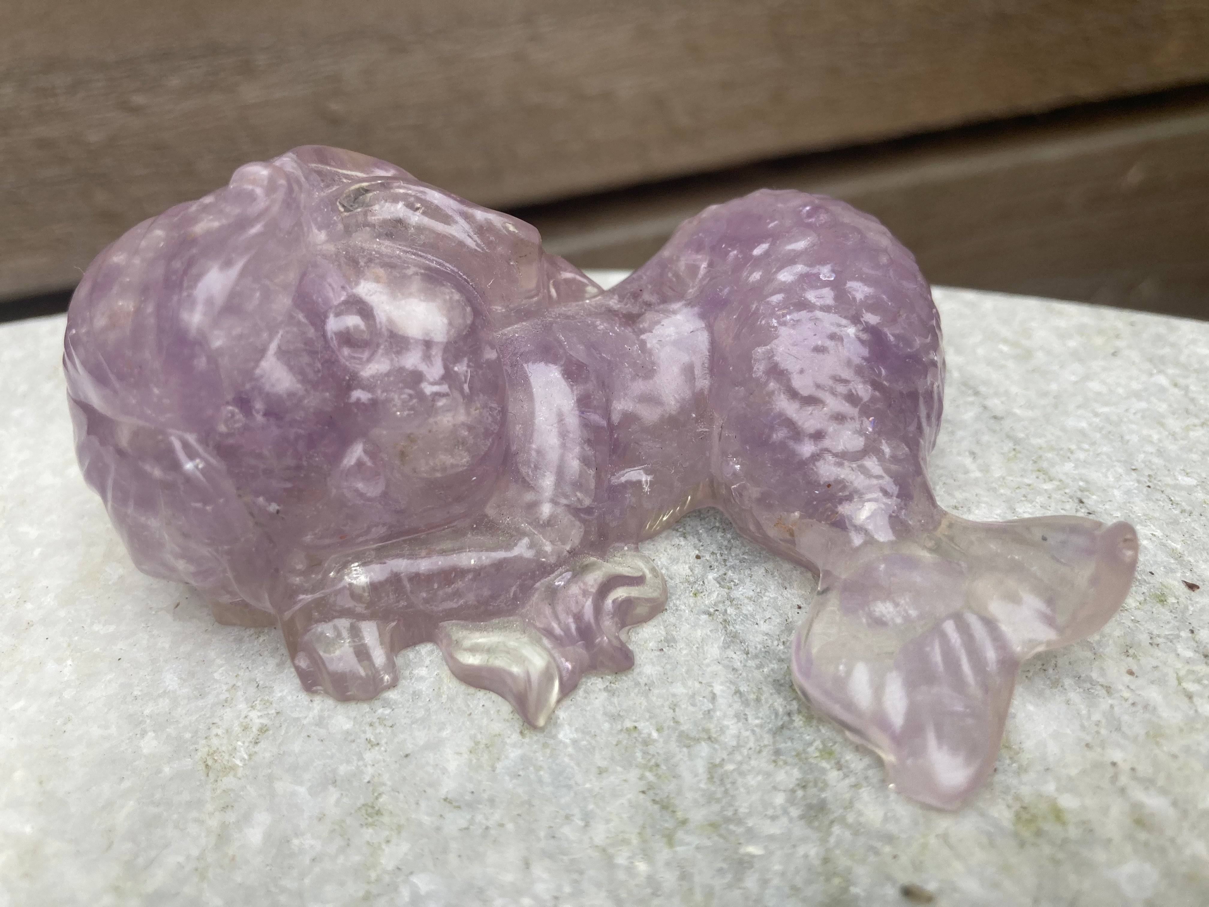 Amethyst chip resin Mermaid