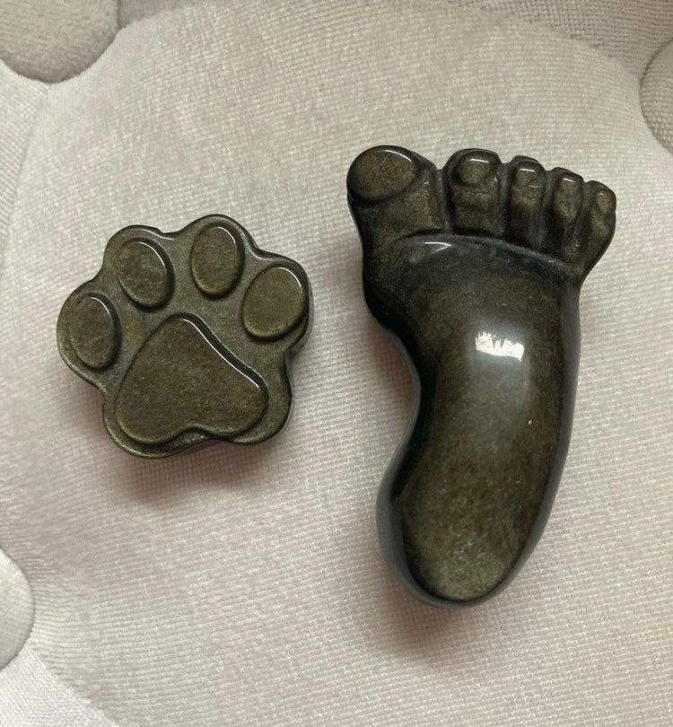 Golden Sheen obsidian paw 🐾