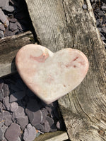 Load image into Gallery viewer, Huge Pink Amethyst  druzy heart bowl 💖✨
