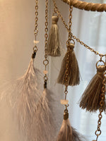 Load image into Gallery viewer, Clear quartz Dream Catcher
