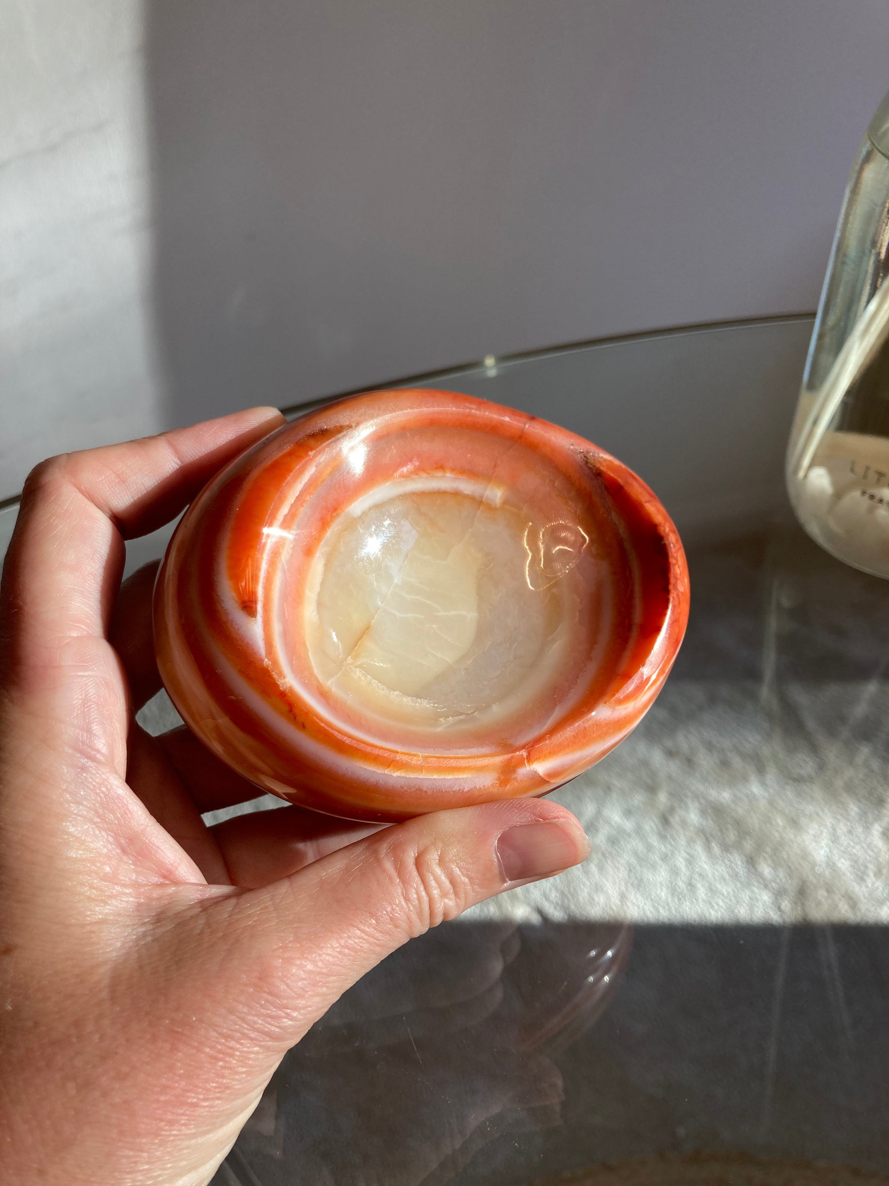 Carnelian bowl
