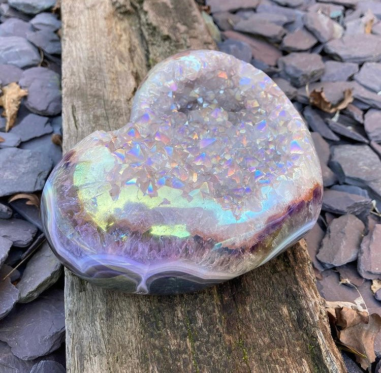 Huge dreamy Amethyst aura heart 💜✨