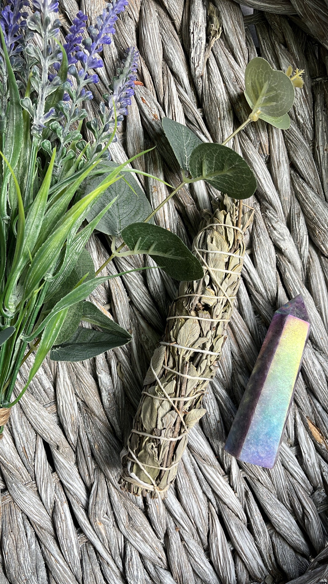 Aura Lepidolite & Sage Boutique