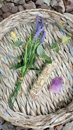 Load image into Gallery viewer, Amethyst &amp; Sage Bouquet
