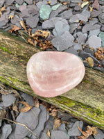 Load image into Gallery viewer, Super cute smaller chunky Rose Quartz bowl 💖
