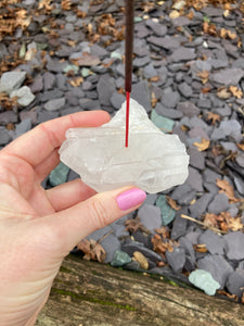 Clear Quartz Incense holders 🤍✨