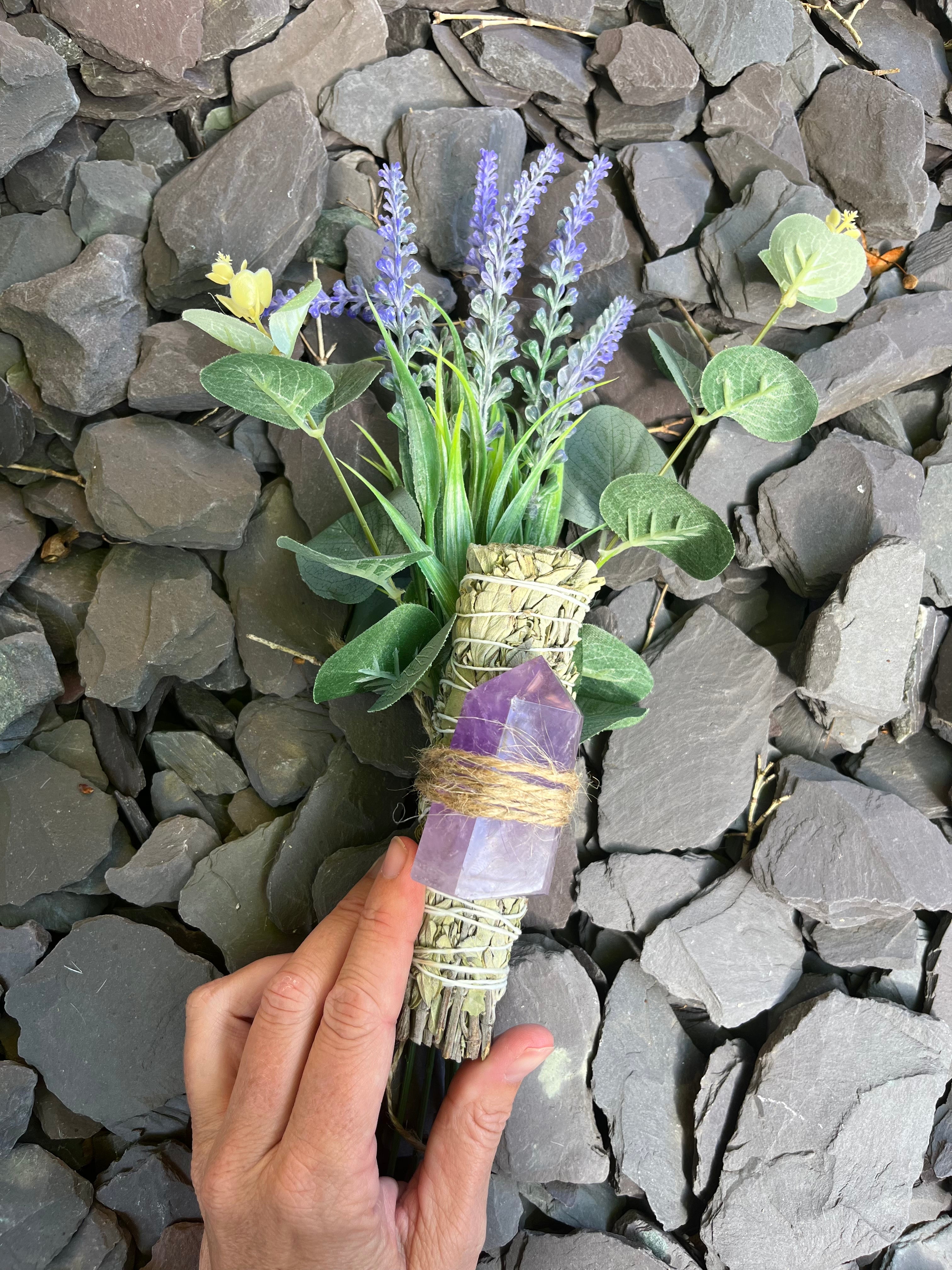 Amethyst & Sage Bouquet