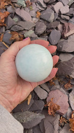 Load and play video in Gallery viewer, Beautiful pink &amp; blue Aragonite spheres
