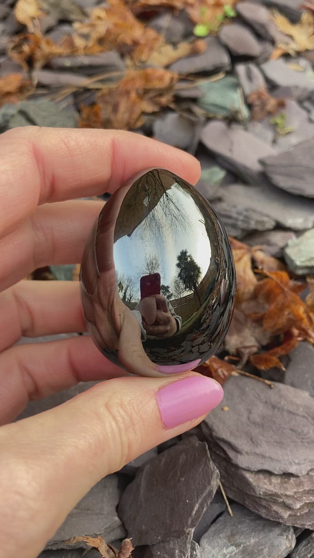 A beautiful collection of crystals Eggs