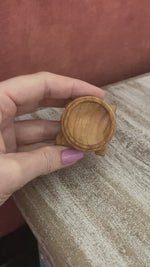 Load and play video in Gallery viewer, Stand 🤎 wooden Sphere stand
