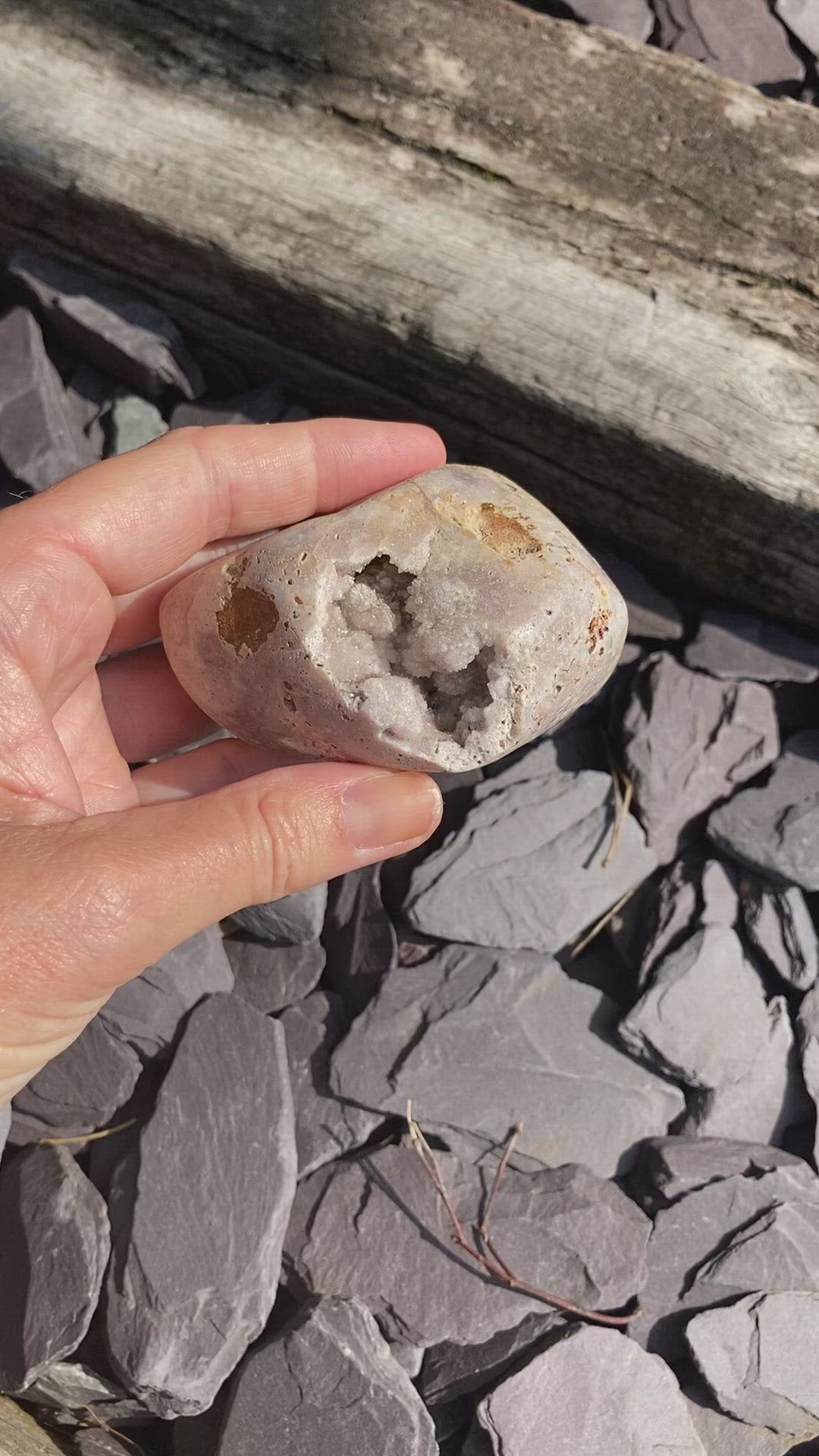 Stunning druzy Pink Amethyst free forms